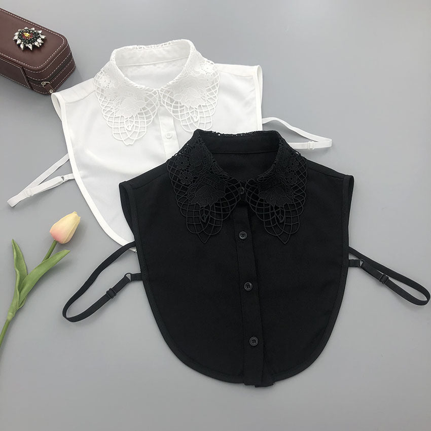 Lace Dickey Collar for Women | Plain