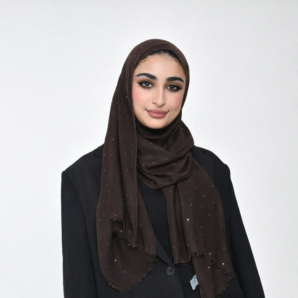 Lightweight Crystal Shawl Hijab