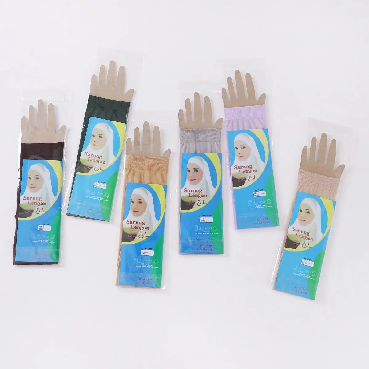 Nylon Sun protection sleeves Smack Touch (Hijab Accessories)