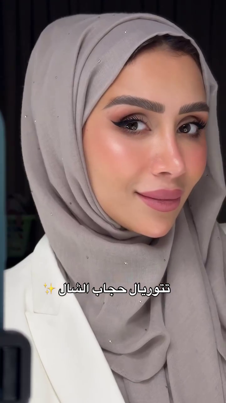 Lightweight Crystal Shawl Hijab