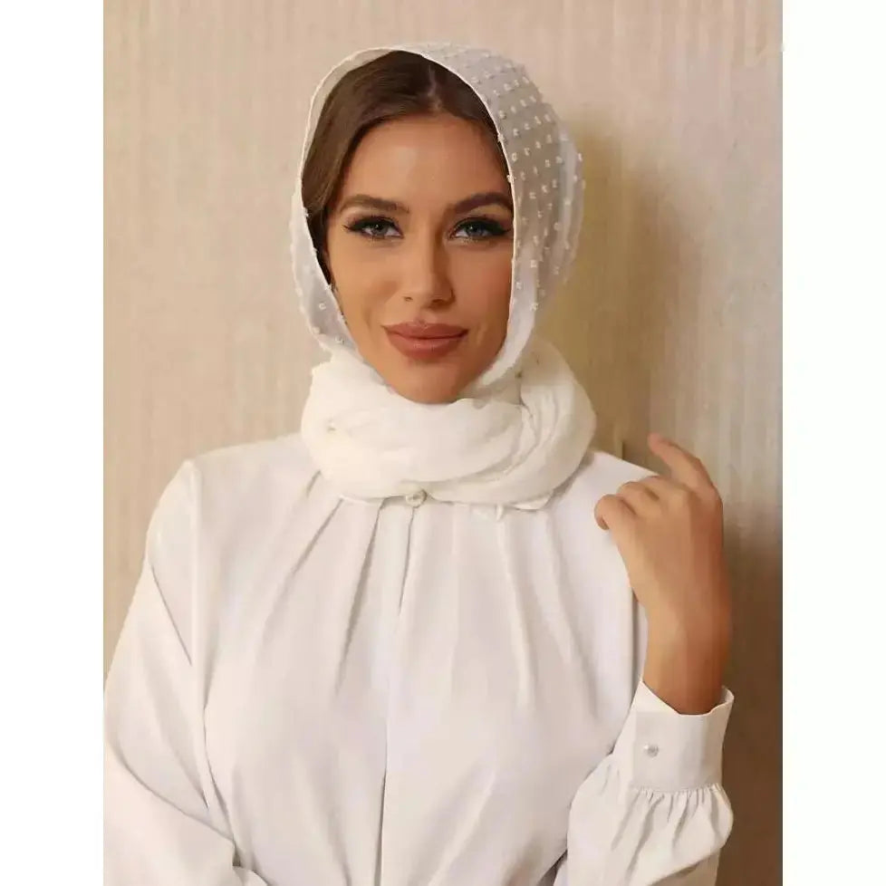 Chiffon Dot Scarves available in varieties of colors