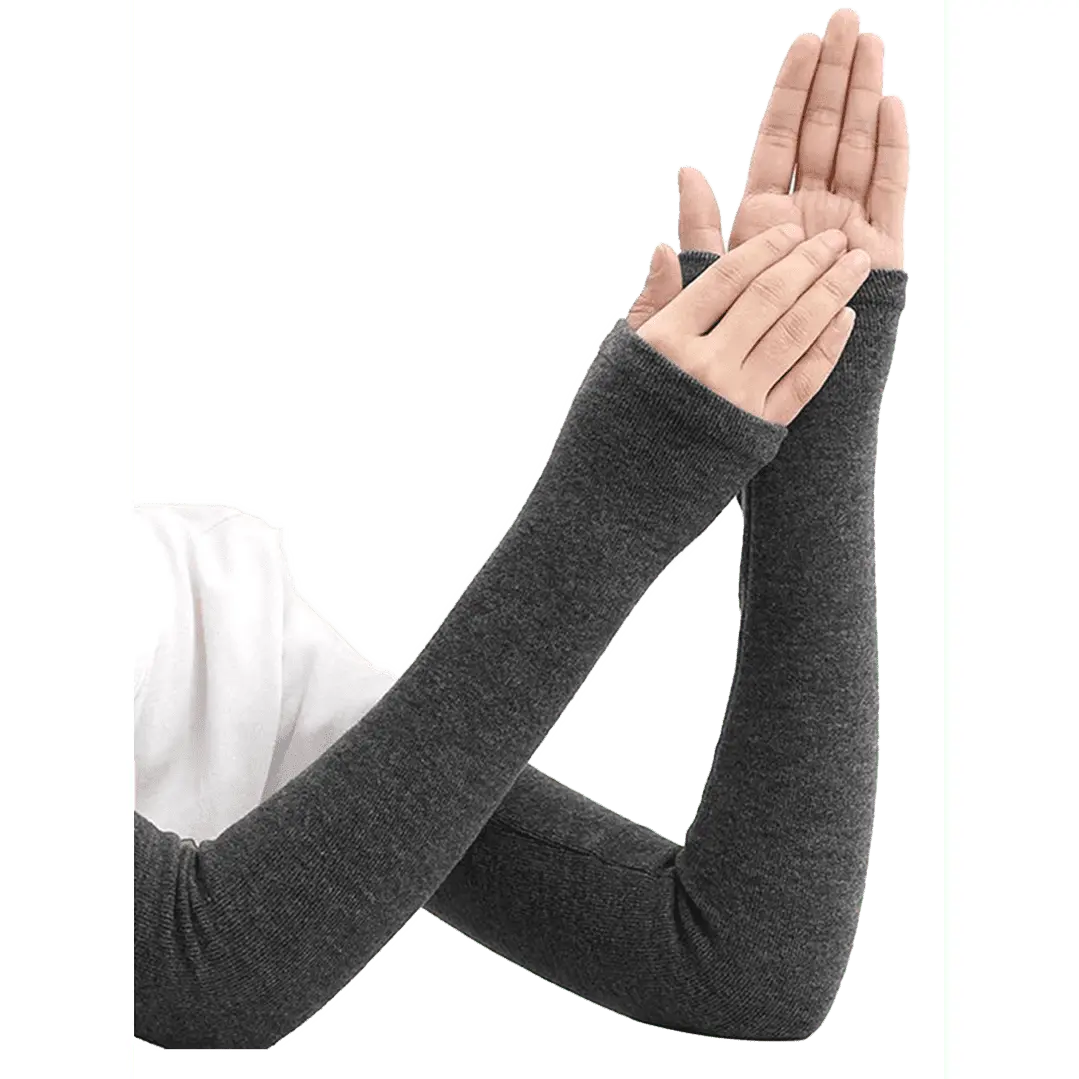 Cashmere sleeves for winter gloves