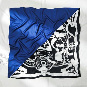 Women Silk Scarf for Summer Hijab Murabba