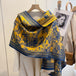Cashmere shawl Animal print | Warm | Winter | Shawl