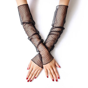 Ultra-thin Long Elbow Gloves