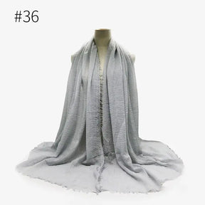 Crinkle Hijab scarf for women