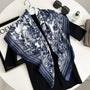 Multicolor Animal Print Square Scarf