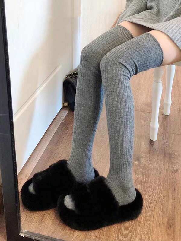 Knee High Socks for Winter