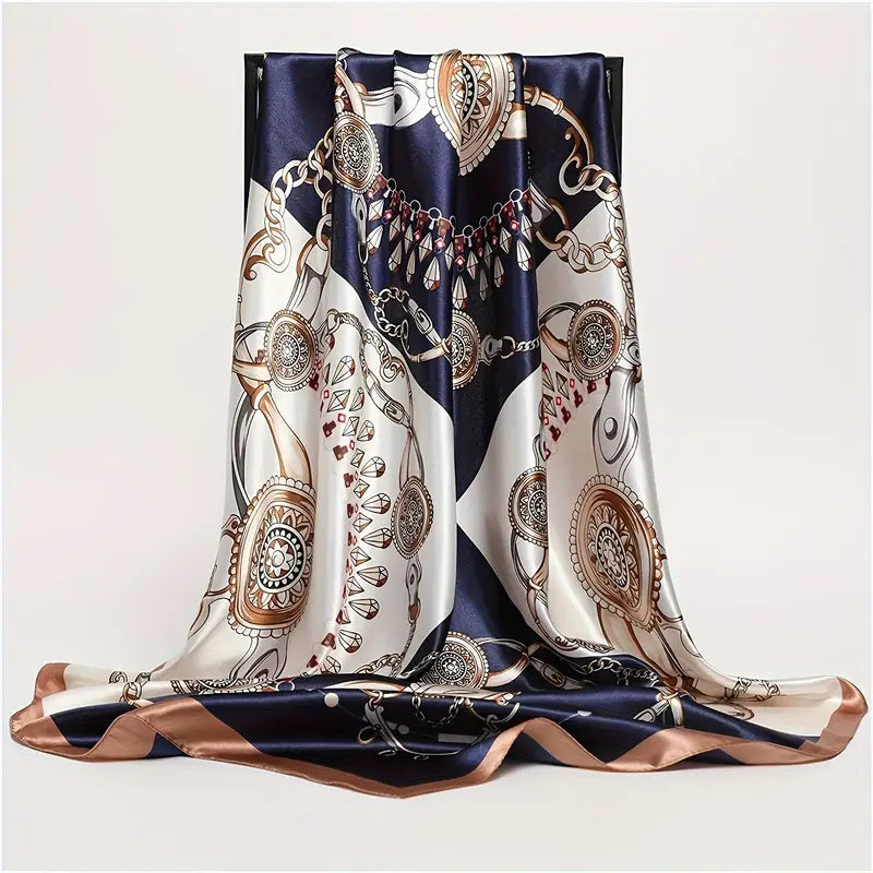 Silk Hijab Murabba Scarf