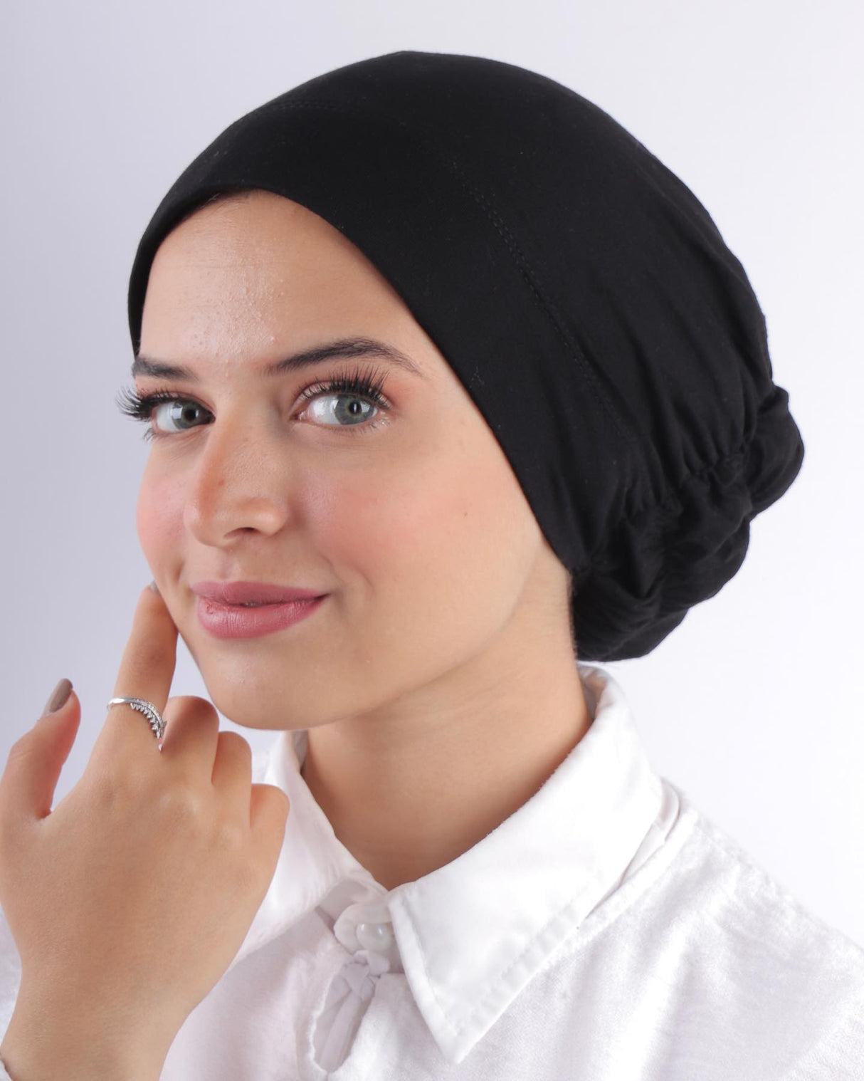 Cotton Bonnet | ورا سير | Broad Cloth | Wrinkled Undercaps