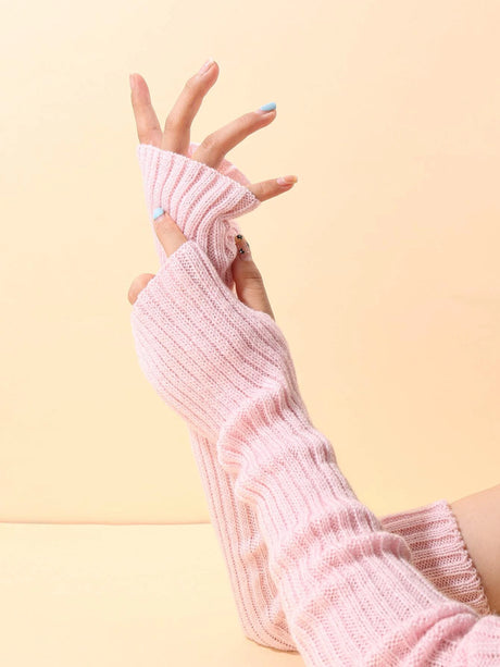 Fingerless Arm Sleeves Gloves for Winter