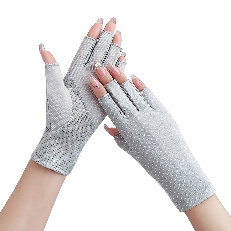 Fingerless Sun Protection Driving Gloves | Dot Design