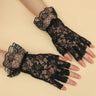 Floral Fingerless Gloves | Bridal Wear