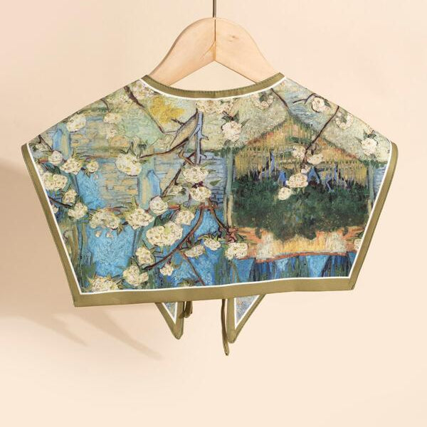 Dickey Collar for Women | Oil Paint Design