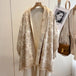 Cashmere shawl Animal print | Warm | Winter | Shawl