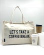 Coffee Tote Bag for Women | Jute