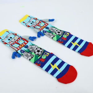 Crazy Cartoons Long Socks