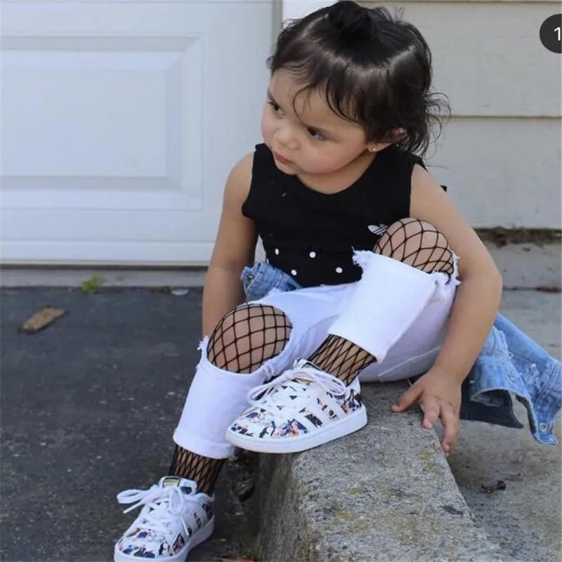 Kids Fishnet tights for girls