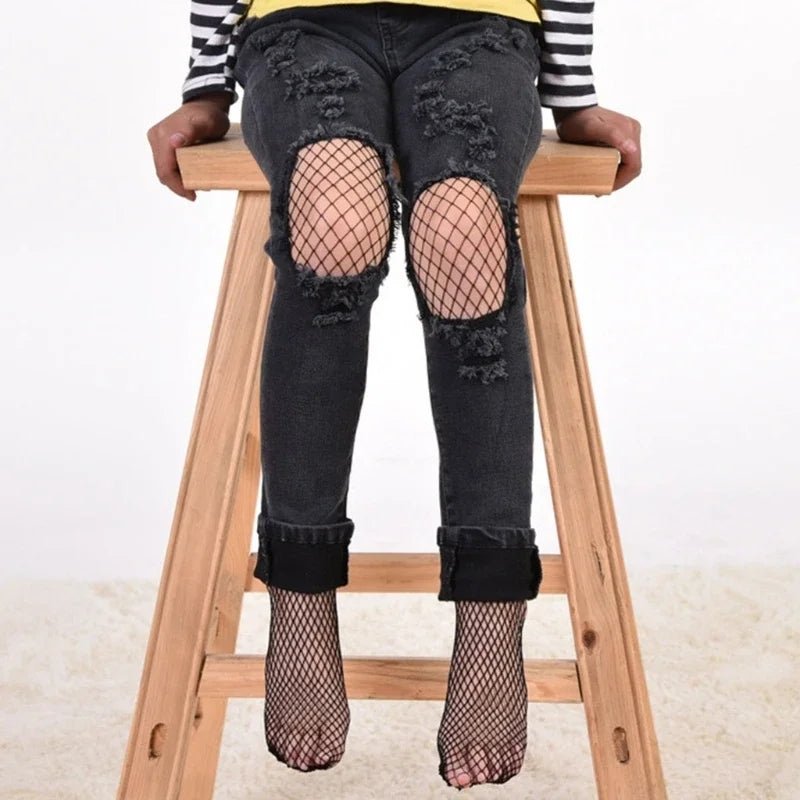 Kids Fishnet tights for girls