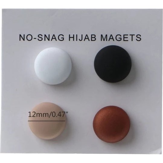 Super Strong Magnetic Hijab Pins ( 4 Pcs )