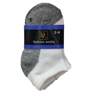 School Cut Socks for Kids | 2 - 12 Yrs | 3 Colors | 3 Pair