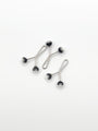 Black Pearl Hijab Clip (3pcs)