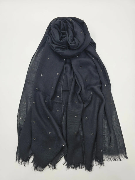 Lightweight Royal Crystal Shawl Smack Touch (Hijab)