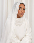 Linen With Satin Stripe