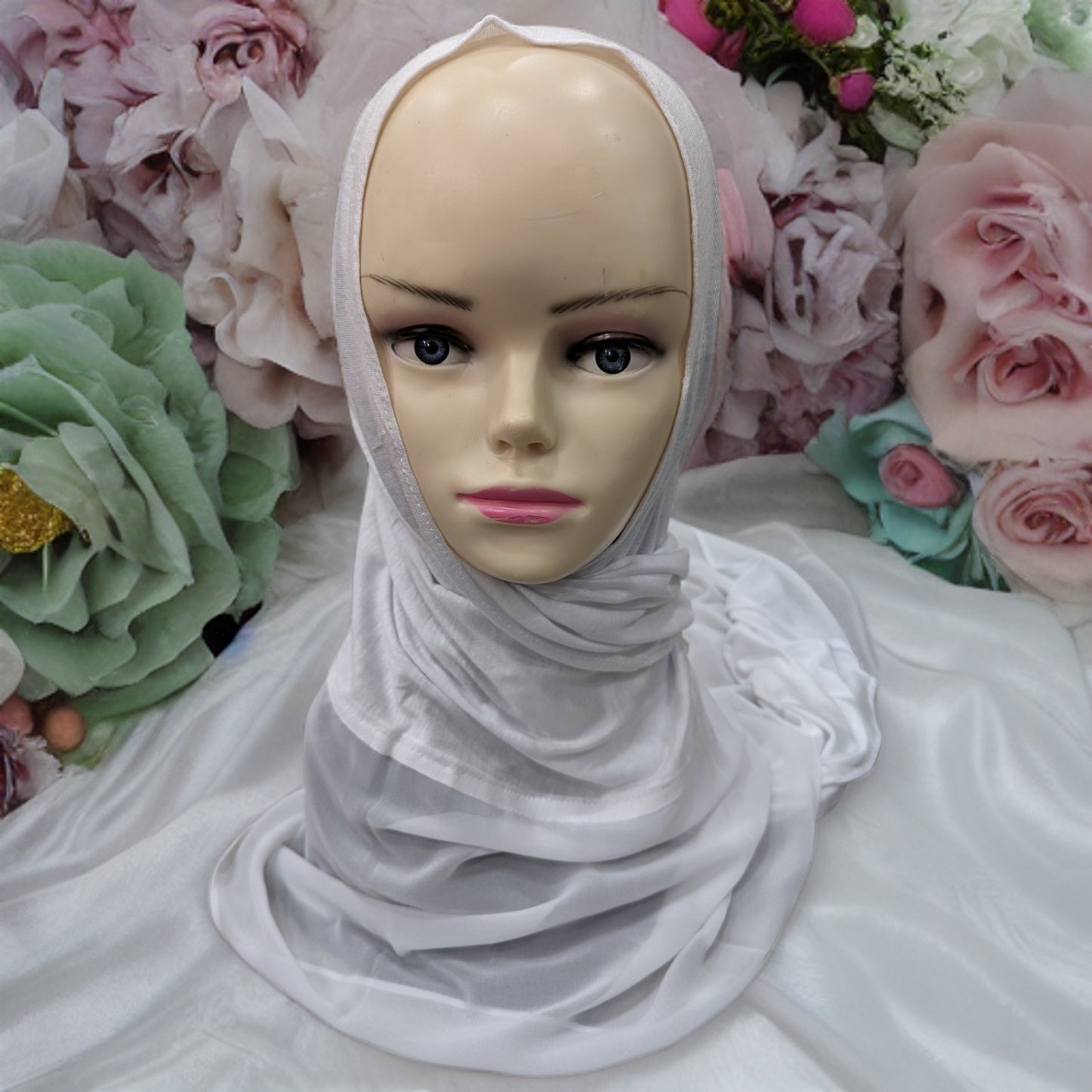 Half best sale head scarf