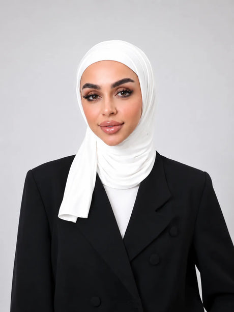 Cotton Double Stretch Mini Hijab