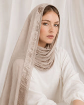 Linen With Satin Stripe
