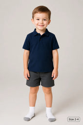Long White Grey School Socks (12 Pair)