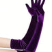 Long Velvet Gloves for winter