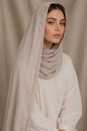 Linen With Satin Stripe