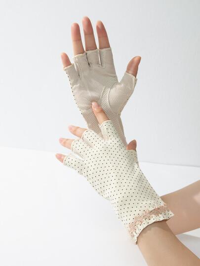 Fingerless Sun Protection Driving Gloves | Dot Design