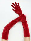 Long Velvet Gloves