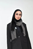 Shaded Linen Viscose Scarf