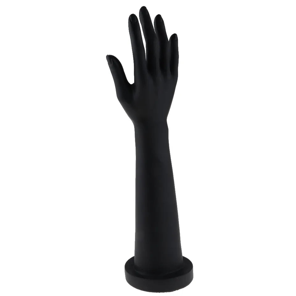 Black hand mannequin display stand| Photoshoot