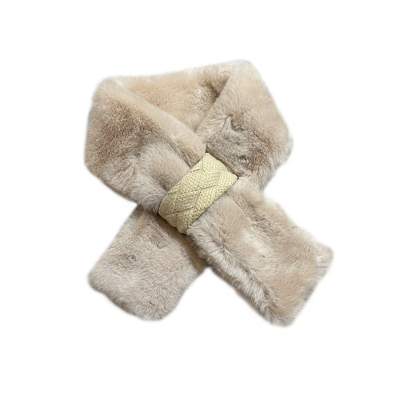 Fur Scarf for Women | Warm Winter Neck Scarf
