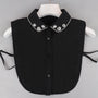 Rhinestone Decor Dickey Collar
