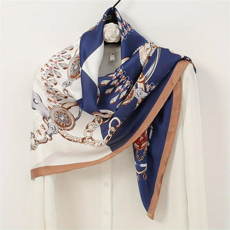 Silk Hijab Murabba Scarf