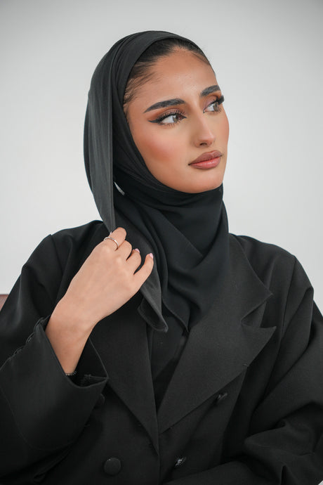 Half Hijab turkey Half Hijab Chiffon