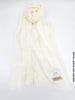 Farah Premium Quality Shawl Creamy Off White Linen Scarf