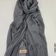 Farah Light Weight Scarf Dark Grey Linen