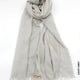 Farah Light Weight Scarf Grey Linen