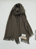 Farah Premium Quality Shawl Real Brown Linen Scarf