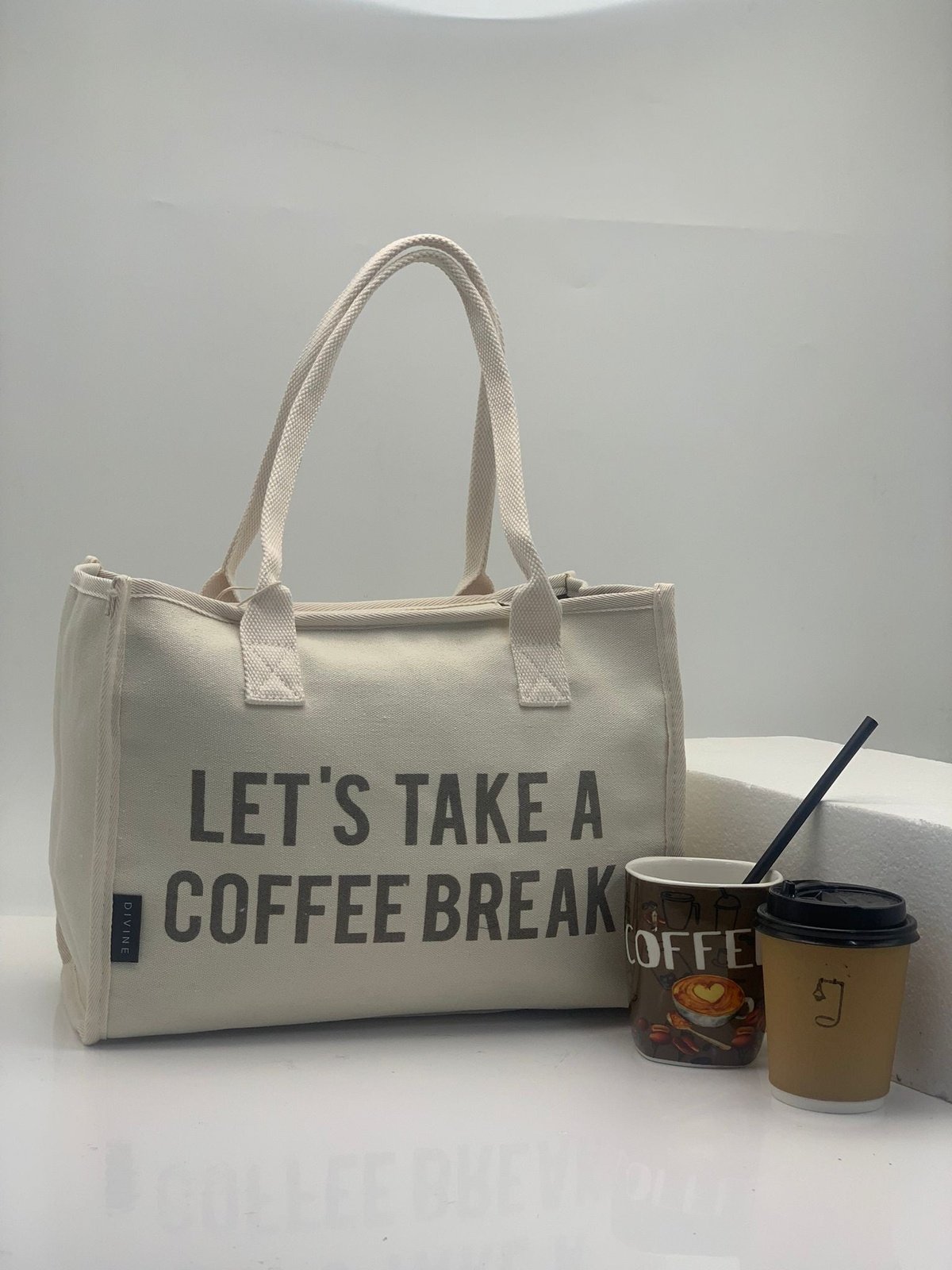 Coffee Tote Bag for Women | Jute