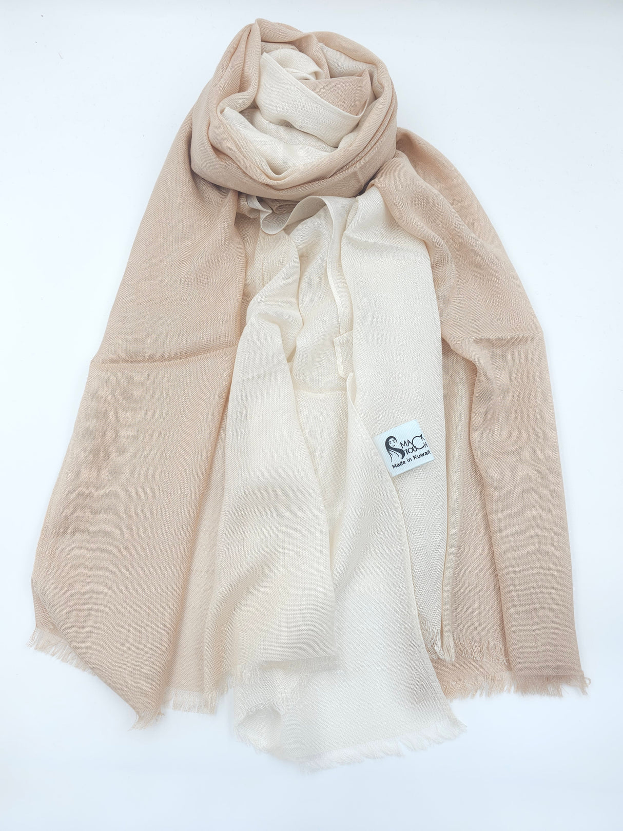 Shaded Linen Viscose Scarf