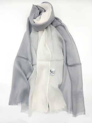 Shaded Linen Viscose Scarf