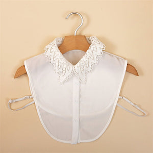 Hollow angel versatile fake collar